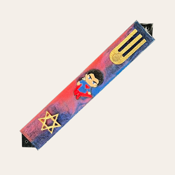 Kids Mezuzah with Favorite Character - Customize Any - Personalized Mezuzah - Handmade Epoxy Resin Mezuzah - Judaica Kids Gift -Jewish Gift 30