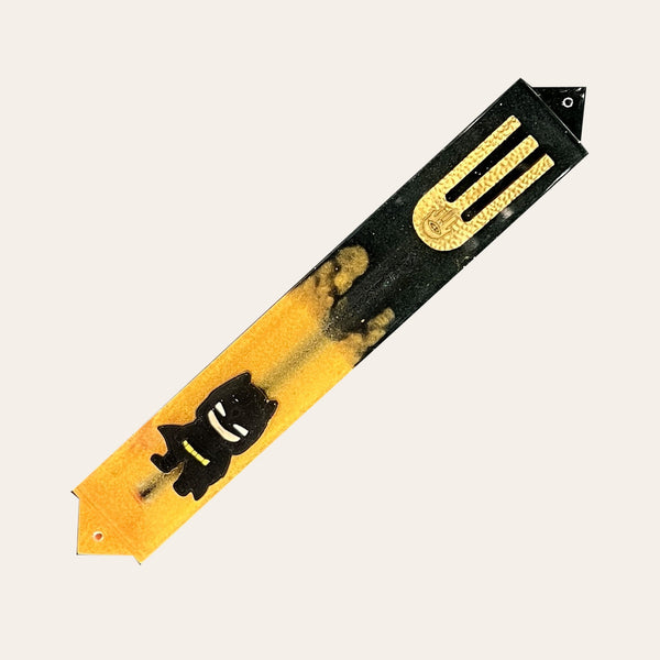 Kids Mezuzah with Favorite Character in Black & Gold - Customize Any - Personalized - Handmade Epoxy Resin Mezuzah - Kids Judaica Gift 19